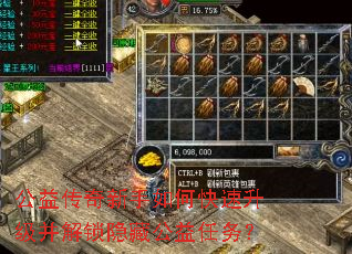 公益传奇新手如何快速升级并解锁隐藏公益任务? 公益传奇新手如何快速升级并解锁隐藏公益任务?