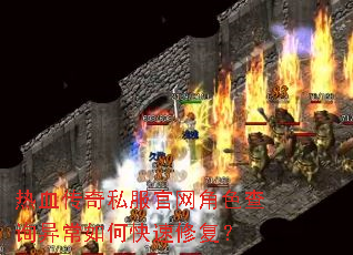 ��Ѫ����˽��������ɫ��ѯ�쳣��ο����޸���