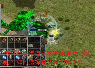 ����˽���������Ͱ汾��ʲô�������ѡ�����ʺϵİ汾��