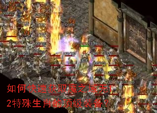 如何快速获取魔之域无12特殊生肖的顶级装备? 如何快速获取魔之域无12特殊生肖的顶级装备?