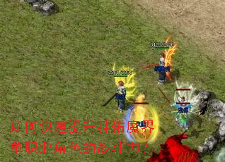 如何快速提升神佑魔界单职业角色的战斗力? 如何快速提升神佑魔界单职业角色的战斗力?