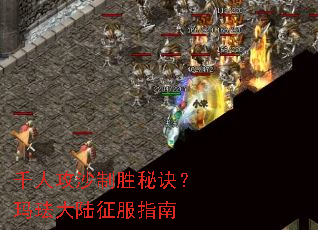 千人攻沙制胜秘诀?玛珐大陆征服指南 千人攻沙制胜秘诀?玛珐大陆征服指南