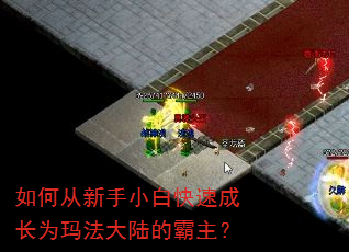如何从新手小白快速成长为玛法大陆的霸主? 如何从新手小白快速成长为玛法大陆的霸主?