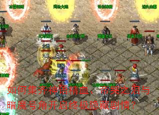 如何集齐神语精血、帝哭之泪与暗魔号角开启终极隐藏剧情? 如何集齐神语精血、帝哭之泪与暗魔号角开启终极隐藏剧情?