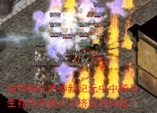 如何解决武神新纪元中中等号生存空间被大号挤压的问题? 如何解决武神新纪元中中等号生存空间被大号挤压的问题?