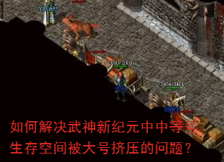 如何解决武神新纪元中中等号生存空间被大号挤压的问题? 如何解决武神新纪元中中等号生存空间被大号挤压的问题?