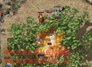 哪些传奇私服私服BOSS是真正的装备宝库值得一打? 哪些传奇私服私服BOSS是真正的装备宝库值得一打?
