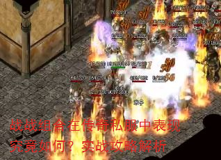 战战组合在传奇私服中表现究竟如何?实战攻略解析 战战组合在传奇私服中表现究竟如何?实战攻略解析