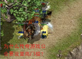 为什么传奇游戏公会要设置高门槛? 为什么传奇游戏公会要设置高门槛?