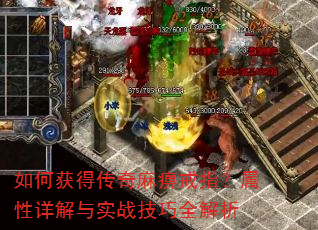 如何获得传奇麻痹戒指?属性详解与实战技巧全解析 如何获得传奇麻痹戒指?属性详解与实战技巧全解析