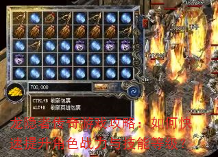 龙隐者传奇游戏攻略:如何快速提升角色战力与技能等级? 龙隐者传奇游戏攻略:如何快速提升角色战力与技能等级?