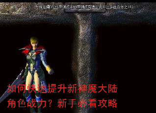如何快速提升新神魔大陆角色战力?新手必看攻略 如何快速提升新神魔大陆角色战力?新手必看攻略